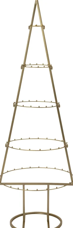 Intratuin kerstboom Nutima goud D 50 H 151 cm
