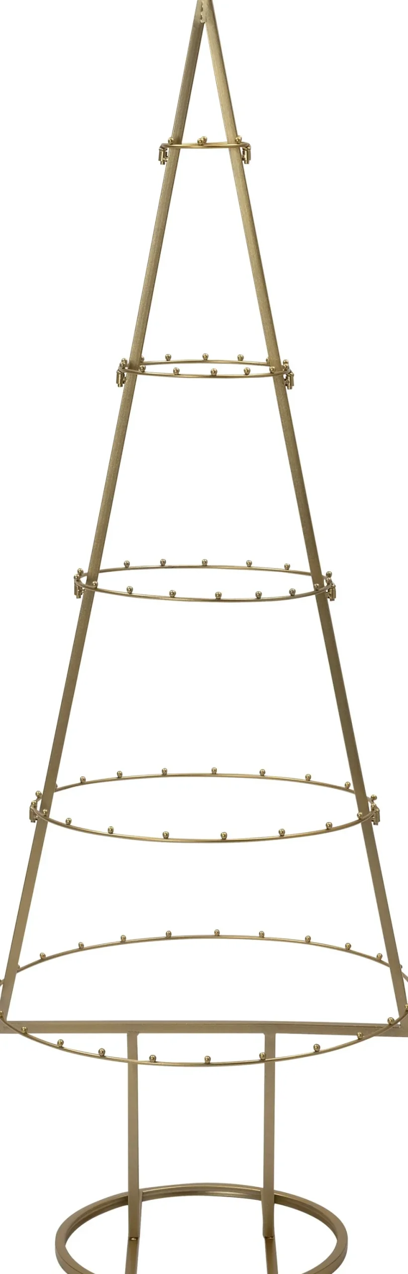 Intratuin kerstboom Nutima goud D 50 H 151 cm