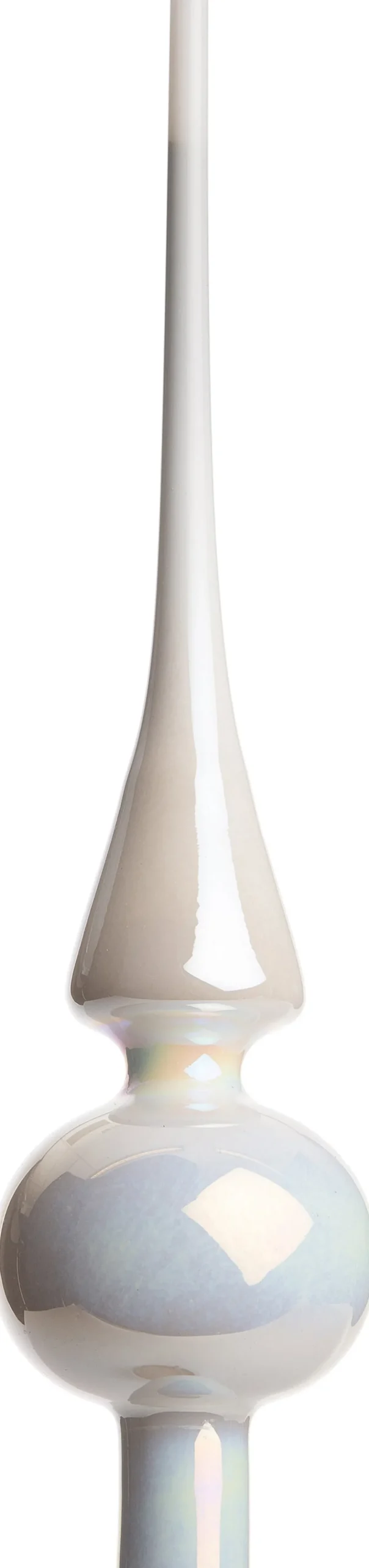 Intratuin kerstboompiek parelwit D 7 H 26 cm