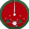 Intratuin kerstboomrok Asko rood / groen D 110 cm