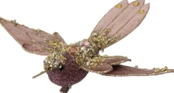 Intratuin kerstclip Freia roze 20 x 6 x 21 cm