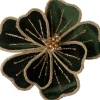 Intratuin kerstclip Lies bloem groen D 18 H 2 cm