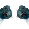 Intratuin kerstclip Madar vogel blauw 17,8 x 13 x 5 cm 2 stuks