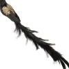 Intratuin kerstclip vogel zwart 50 x 7 x 7 cm