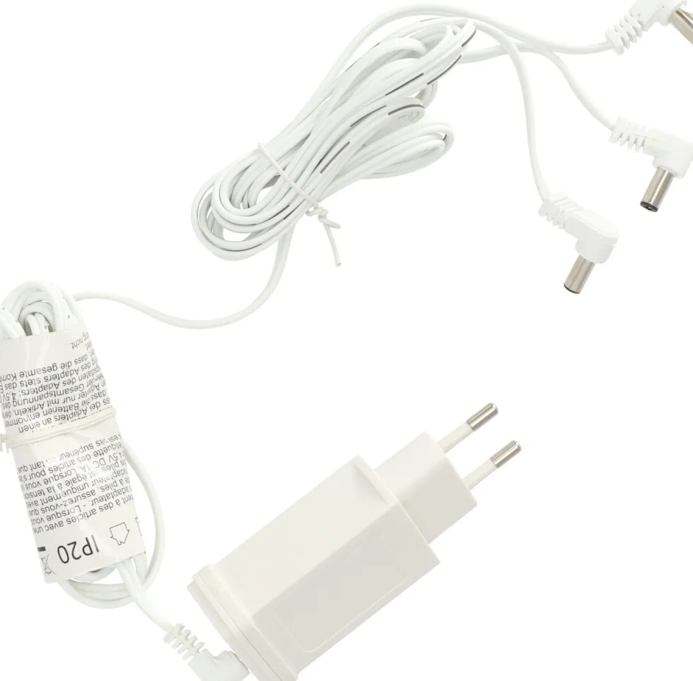 Intratuin kerstdorp adapter 4,5V - 1000mA wit