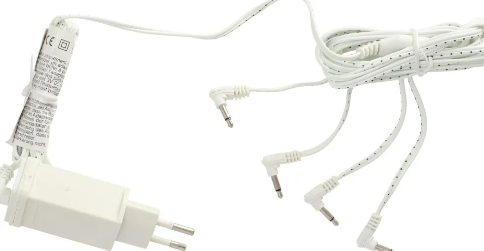 Intratuin kerstdorp adapter 3V - 1000mA wit