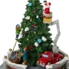 Intratuin kerstdorp boom versieren 25 x 25 x 27 cm