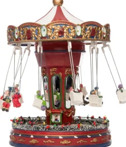 Intratuin kerstdorp draaimolen 21 x 21 x 28 cm
