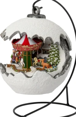 Intratuin kerstdorp Eira caroussel 20 x 20 x 22 cm