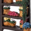 Intratuin kerstdorpminiatuur plantenrek 6 x 2,8 x 6 cm