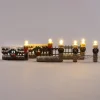Intratuin kerstdorpminiatuur poortenset 6-delig