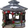 Intratuin kerstdorpminiatuur Tinselbury gazebo (prieel) 14 x 14 x 15 cm