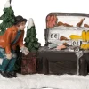 Intratuin kerstdorpminiatuur barbecue kraam multi 11,5 x 6,8 x 6,8 cm
