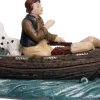 Intratuin kerstdorpminiatuur man in boot 10,4 x 5,5 x 7 cm