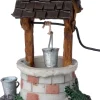 Intratuin kerstdorpminiatuur waterput 4,6 x 3 x 5,9 cm