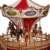 Intratuin kerstdorpminiatuur draaimolen D 22 H 24,5 cm