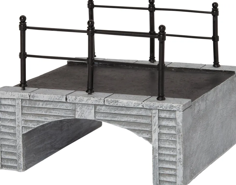 Intratuin kerstdorpminiatuur brug gedeelte 9,8 x 9,8 x 7,5 cm