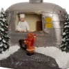 Intratuin kerstdorpminiatuur trailer 10,3 x 6,8 x 7 cm