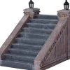 Intratuin kerstdorpminiatuur trap 9,8 x 11,3 x 10,5 cm