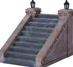 Intratuin kerstdorpminiatuur trap 9,8 x 11,3 x 10,5 cm