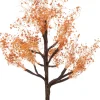 Intratuin kerstdorpminiatuur boom bruin D 10 H 15 cm