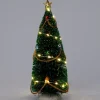 Intratuin kerstdorpminiatuur kerstboom 8 x 8 x 23,5 cm