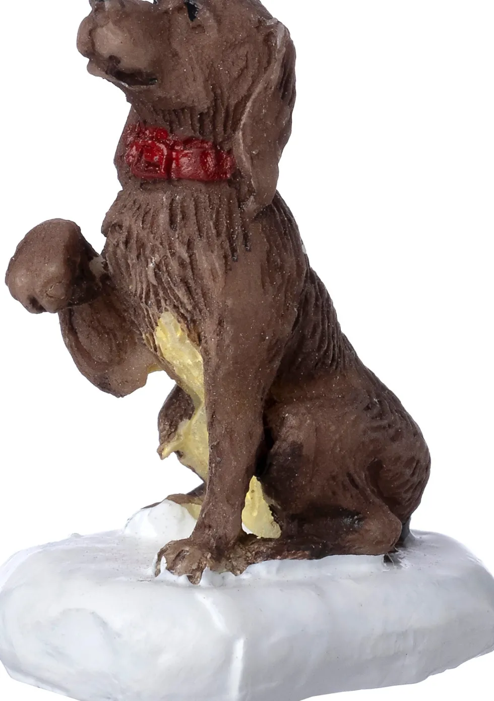 Intratuin kerstdorpminiatuur hond zittend 2,2 x 1,7 x 2,8 cm