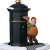 Intratuin kerstdorpminiatuur brief posten 7 x 4,3 x 6,5 cm