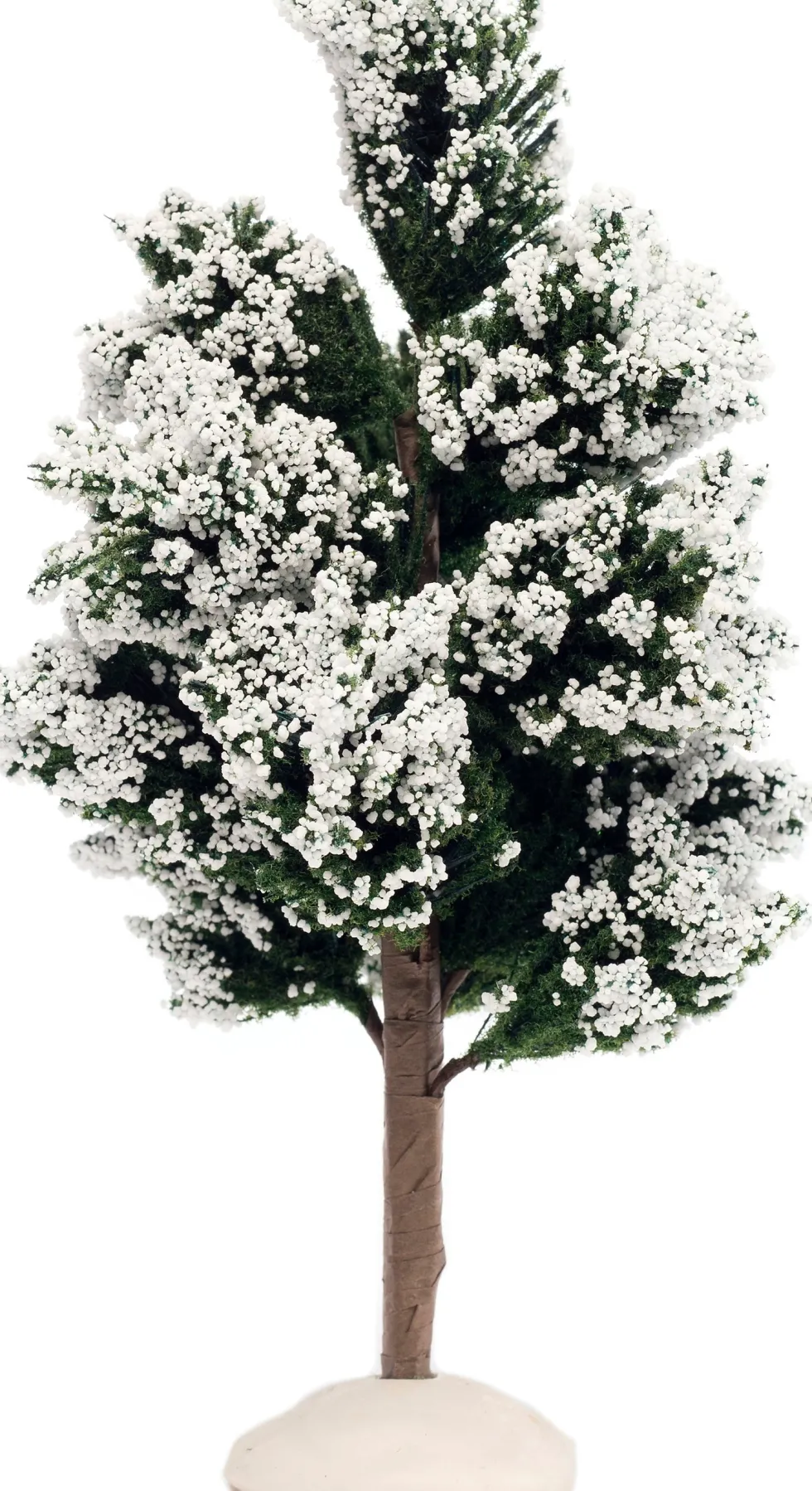 Intratuin kerstdorpminiatuur boom met sneeuw H 15 cm