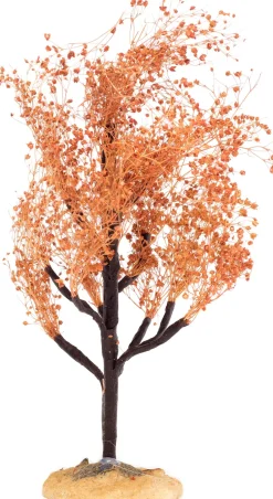 Intratuin kerstdorpminiatuur boom bruin D 10 H 22 cm