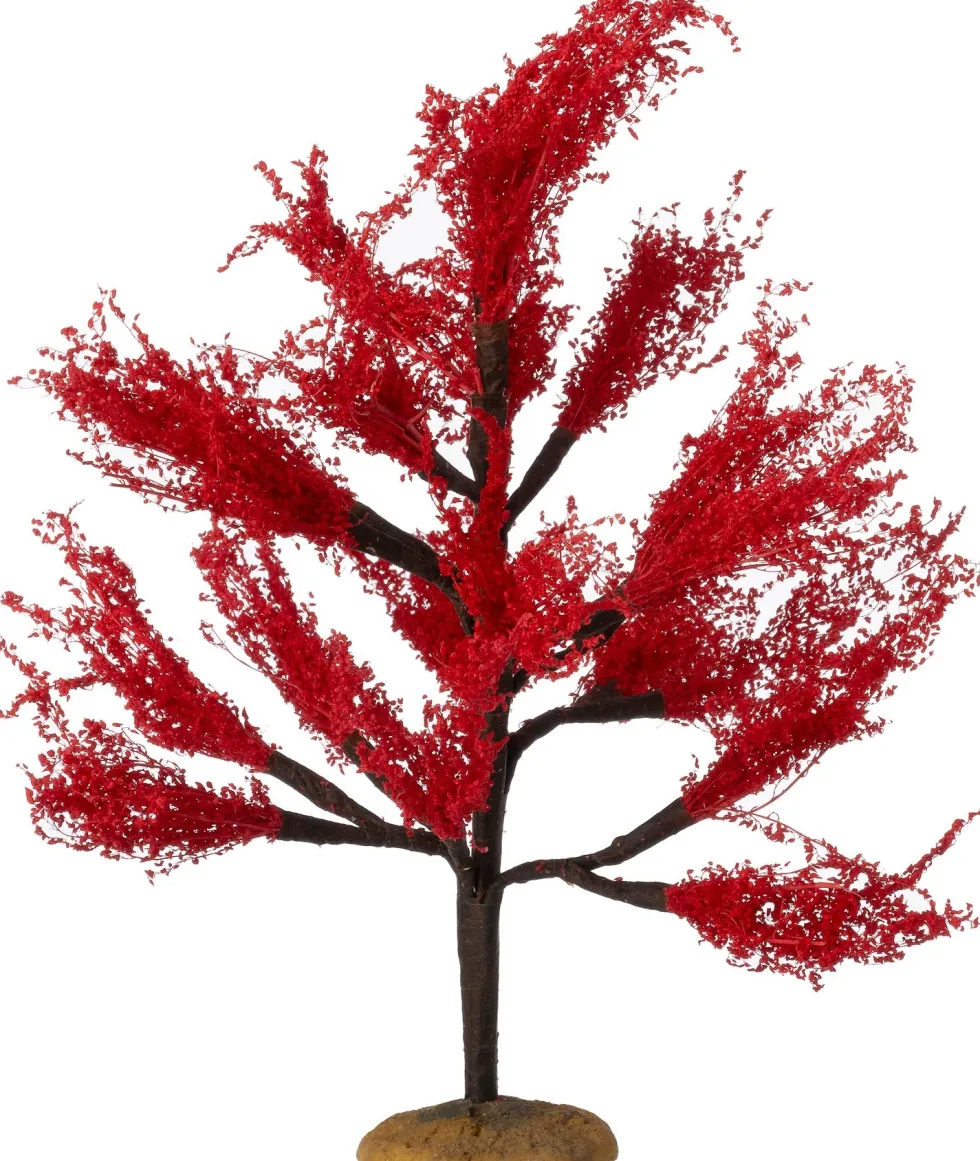 Intratuin kerstdorpminiatuur boom 11 x 11 x 23 cm
