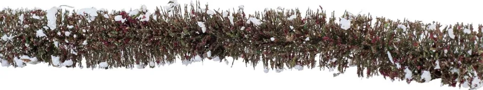 Intratuin kerstdorpminiatuur haag met sneeuw L 30 cm