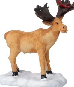 Intratuin kerstdorpminiatuur eland 4,7 x 2,7 x 5,8 cm