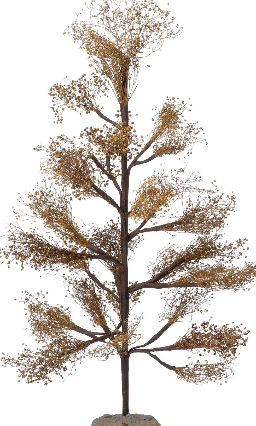 Intratuin kerstdorpminiatuur boom 14 x 14 x 40 cm