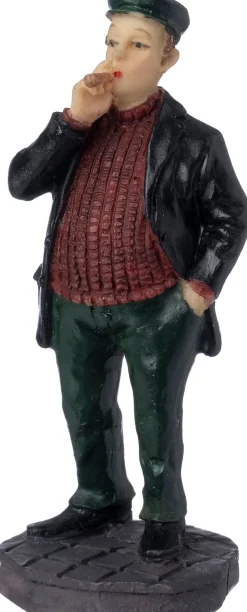 Intratuin kerstdorpminiatuur boer 2,7 x 2,5 x 6,6 cm
