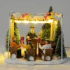 Intratuin kerstdorpminiatuur veiling 15 x 12,5 x 11,5 cm