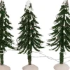 Intratuin kerstdorpminiatuur kerstboom D 5 H 12 cm 3 stuks