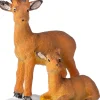 Intratuin kerstdorpminiatuur herten 5 x 3,5 x 6,5 cm