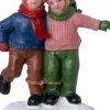 Intratuin kerstdorpminiatuur samen in de sneeuw 4,3 x 2,5 x 5,4 cm