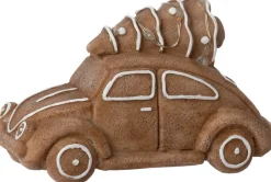 Intratuin kerstdorpminiatuur auto peperkoek 29,1 x 12,3 x 33,6 cm