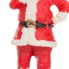 Intratuin kerstdorpminiatuur kerstman 3 x 2,5 x 6,5 cm