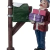 Intratuin kerstdorpminiatuur pakketpost 5,2 x 3,4 x 7 cm