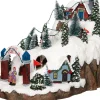 Intratuin kerstdorpminiatuur skiberg 34 x 19,5 x 22,5 cm