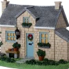 Intratuin kerstdorpminiatuur Tinselbury cottage (huisje) 21,2 x 15,7 x 15,5 cm