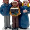 Intratuin kerstdorpminiatuur zangkoor 5,6 x 3,6 x 7,1 cm