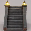 Intratuin kerstdorpminiatuur trap hoog 9,5 x 11,5 x 8 cm
