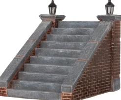Intratuin kerstdorpminiatuur trap hoog 9,5 x 11,5 x 8 cm