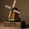 Intratuin kerstdorp molen Zaanse Schans 26 x 16,5 x 31 cm
