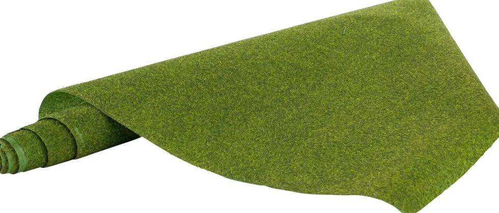 Intratuin kerstdorp ondergrond decorkleed gras 122 x 46 cm groen