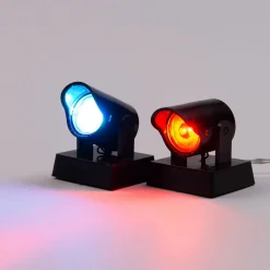 Intratuin kerstdorp verlichting spotje 4 x 3,5 x 4 cm 2 stuks multi